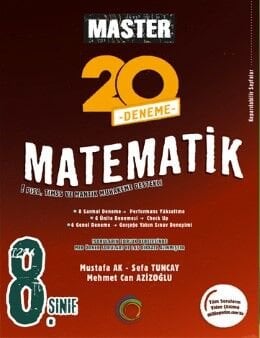 8. Sınıf Master 20 Matematik Denemesi - Okyanus Yayınları