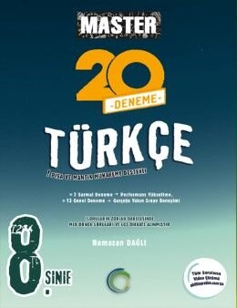 8. Sınıf Master 20 Türkçe Denemesi - Okyanus Yayınları