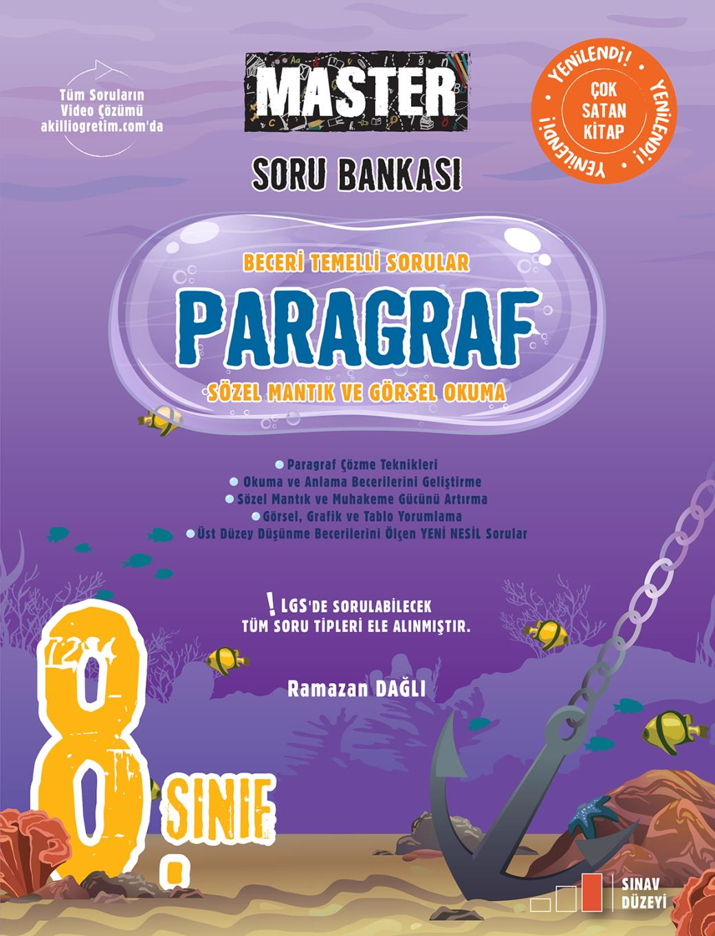 8. Sınıf Master Paragraf Soru Bankası - Okyanus Yayınları