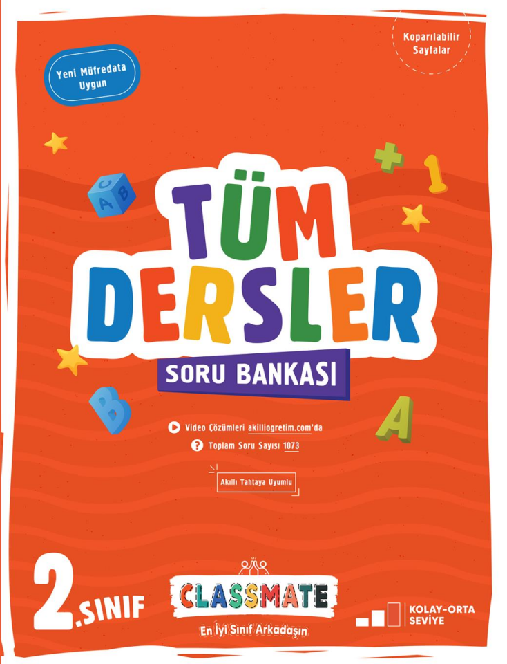 2. Sınıf Classmate Tüm Dersler Soru Bankası - Okyanus Yayınları