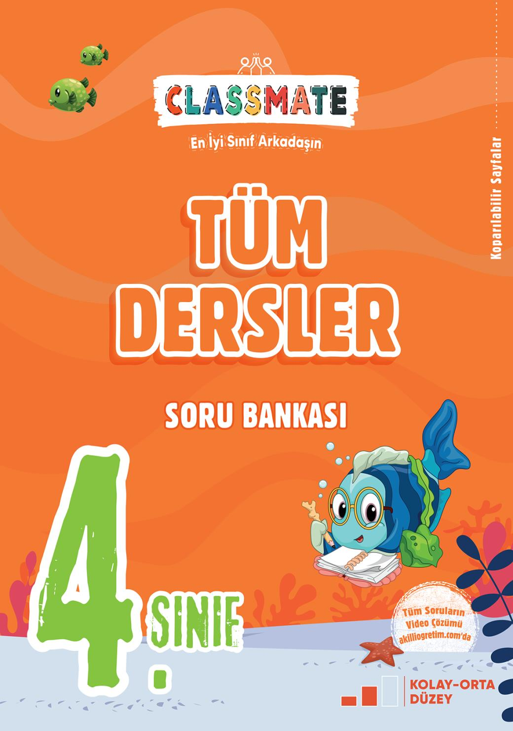 4. Sınıf Classmate Tüm Dersler Soru Bankası - Okyanus Yayınları