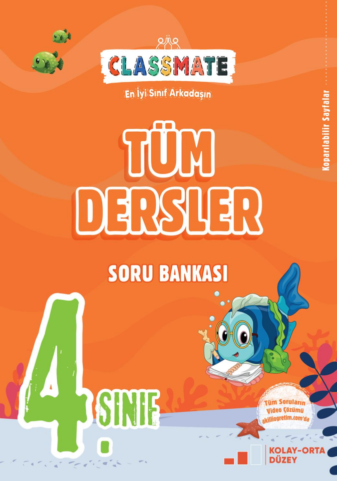 4. Sınıf Classmate Tüm Dersler Soru Bankası - Okyanus Yayınları