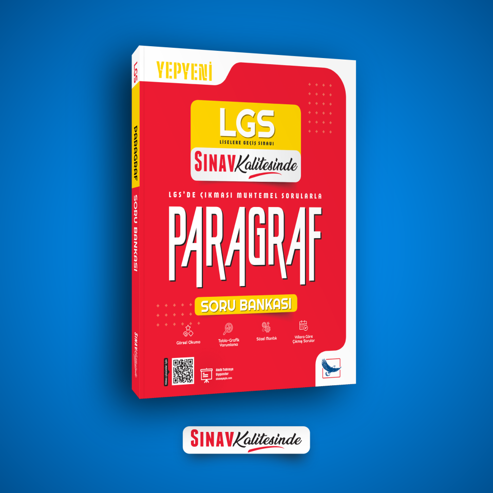 8. Sınıf LGS Paragraf Soru Bankası - Sınav Yayınları
